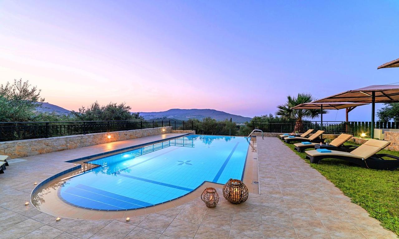Villa Stelios Private Pool Georgioupoli Exterior photo